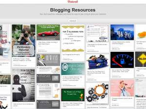 blogging resources Pinterest Board