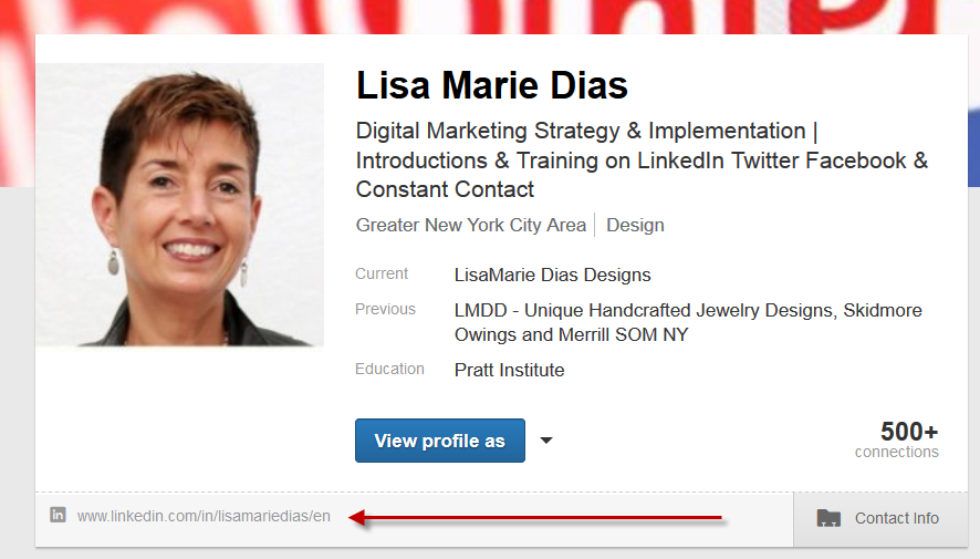 How to Share Your LinkedIn ProfileLisaMarie Dias Designs