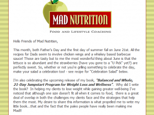 Mad Nutrition