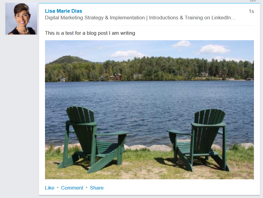the difference between sharing an update and publishing a post on LinkedIn
