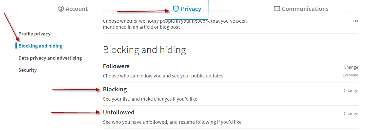 How to block or report someone on LinkedIn