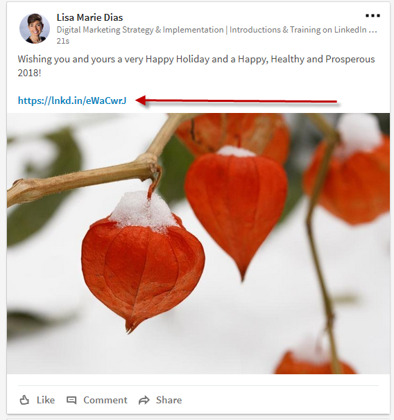 How to Add a Photo AND a Link on LinkedIn