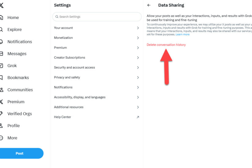 a quick tutorial on How to Keep GROK from Using Your X Content and Interactions for Training.